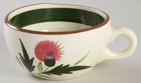 Thistle (Pink Thistle) Flat Cup