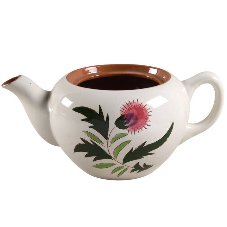 Thistle (Pink Thistle) Teapot No Lid