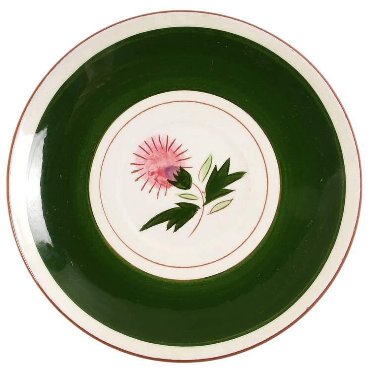 Thistle (Pink Thistle) Saucer for Flat Cup