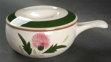 Thistle (Pink Thistle) Individual Casserole & Lid