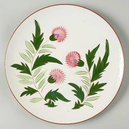 Thistle (Pink Thistle) 11" Chop Plate (Round Platter)