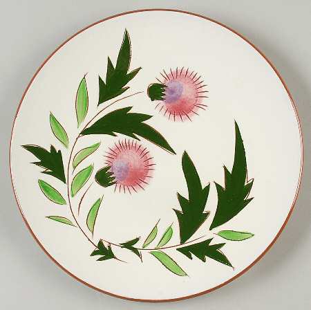 Thistle (Pink Thistle) Salad Plate