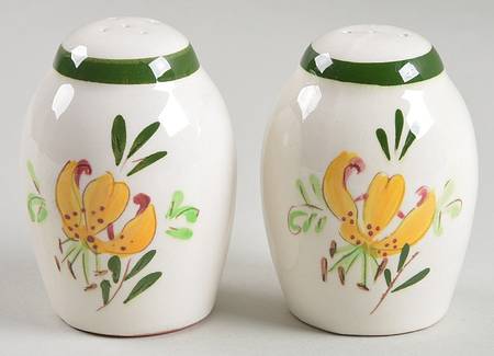 Tiger Lily Salt & Pepper Set