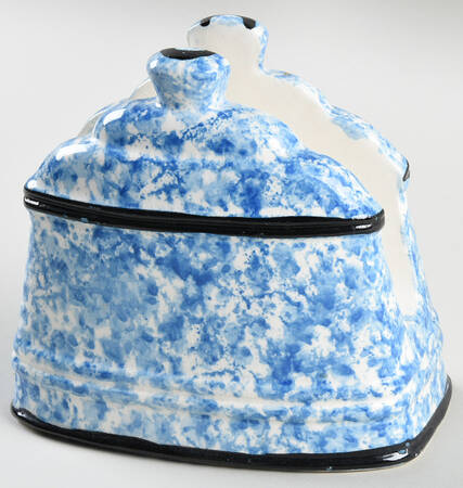 Town & Country Blue Napkin Holder