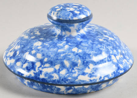 Town & Country Blue Lid for Bean Pot