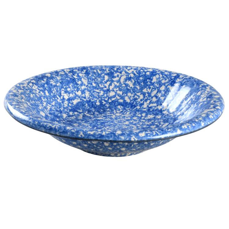Town & Country Blue 12" Large Salad Serving Bowl