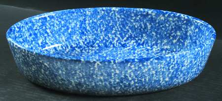 Town & Country Blue 13" Oval Baker