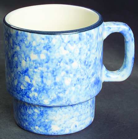 Town & Country Blue Stackable Mug