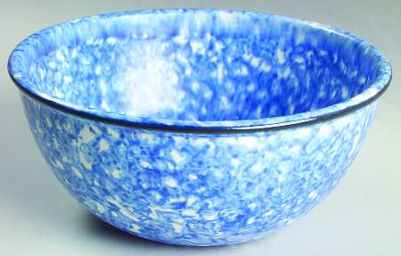 Town & Country Blue 8" Round Vegetable Bowl