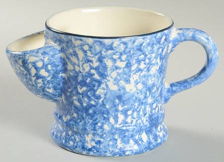 Town & Country Blue Shaving Mug