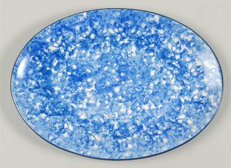 Town & Country Blue 11" Oval Serving Platter