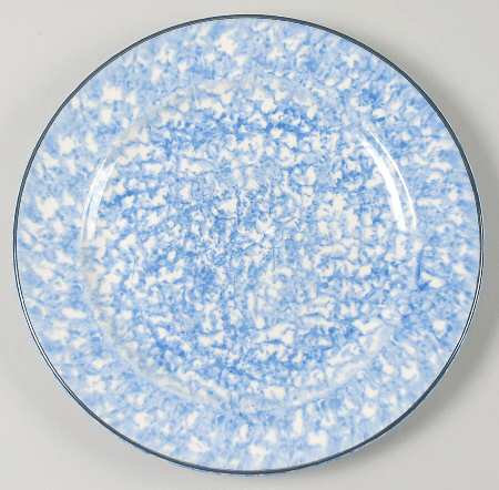 Town & Country Blue Dinner Plate