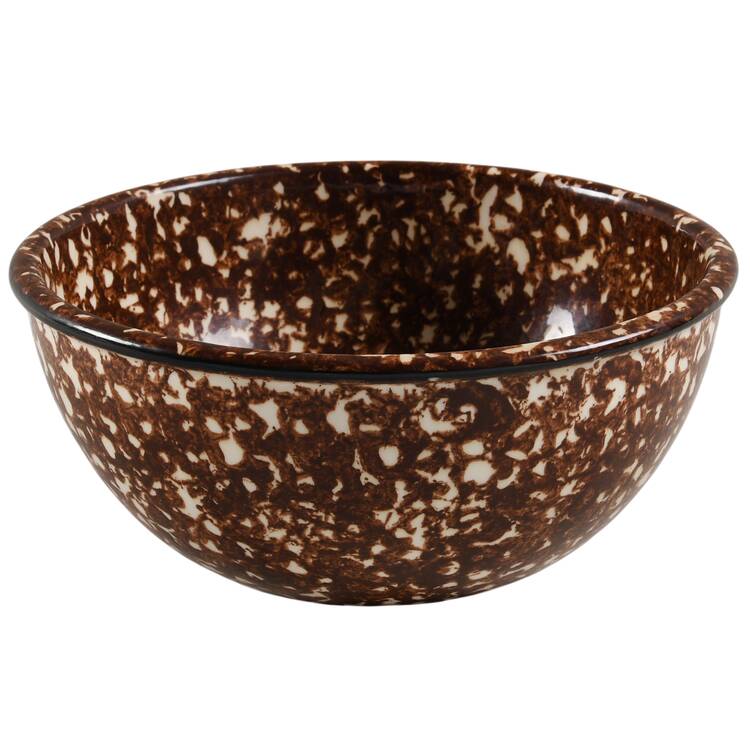 Town & Country Brown 7" Round Vegetable Bowl
