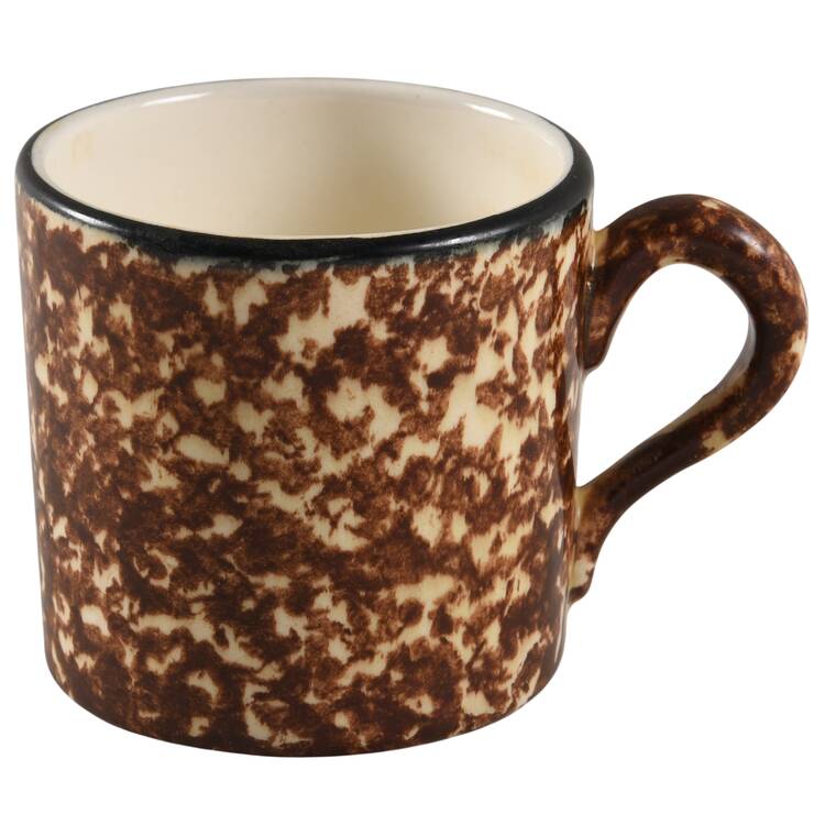 Town & Country Brown Flat Cup