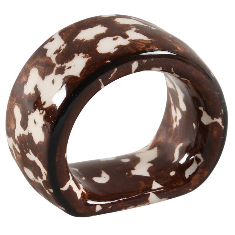 Town & Country Brown Napkin Ring