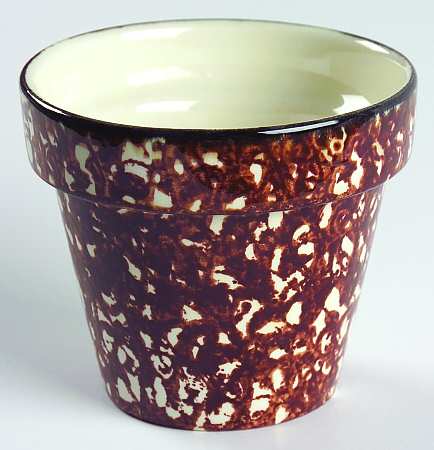Town & Country Brown 3" Flower Pot