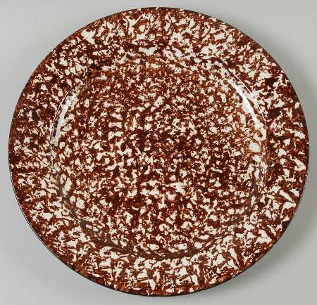 Town & Country Brown 12" Chop Plate (Round Platter)