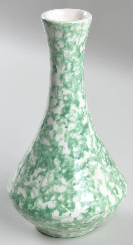 Town & Country Green Bud Vase