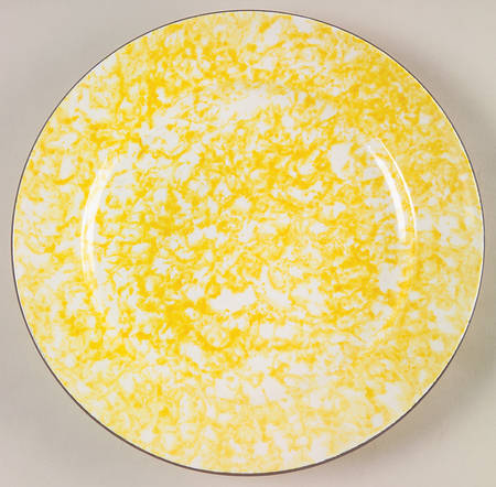 Town & Country Yellow Salad Plate