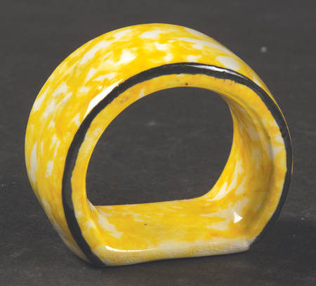 Town & Country Yellow Napkin Ring