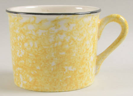 Town & Country Yellow Soup Mug