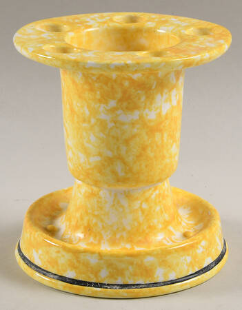 Town & Country Yellow Toothbrush Holder