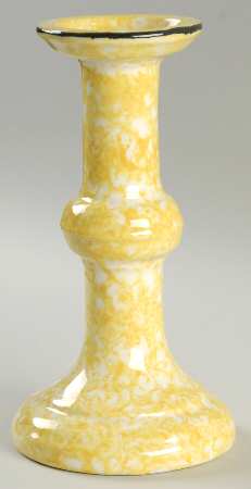 Town & Country Yellow Tall Candlestick