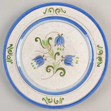 Tulip Blue 12" Chop Plate (Round Platter)