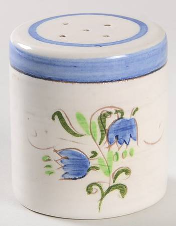 Tulip Blue Pepper Shaker