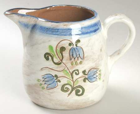 Tulip Blue (Terra Rose Line) Creamer