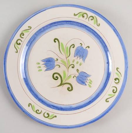 Tulip Blue (Terra Rose Line) Service Plate (Charger)
