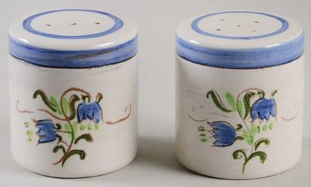 Tulip Blue (Terra Rose Line) Salt & Pepper Set