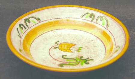 Tulip Yellow (Terra Rose Line) Fruit/Dessert (Sauce) Bowl