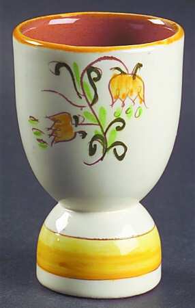 Tulip Yellow (Terra Rose Line) Double Egg Cup