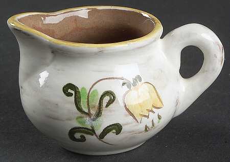 Tulip Yellow (Terra Rose Line) Mini Creamer