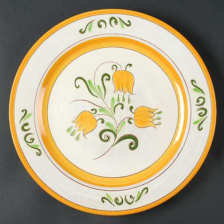 Tulip Yellow (Not Terra Rose Line) 12" Chop Plate (Round Platter)