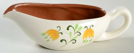 Tulip Yellow (Not Terra Rose Line) Gravy Boat