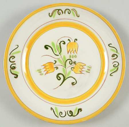 Tulip Yellow (Not Terra Rose Line) Salad Plate