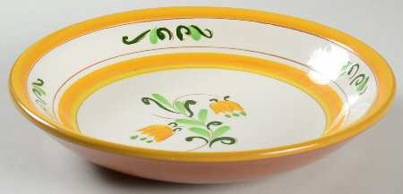 Tulip Yellow (Not Terra Rose Line) Coupe Soup Bowl