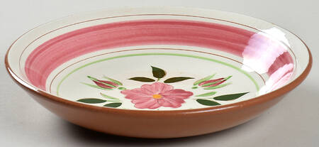 Wild Rose Coupe Soup Bowl