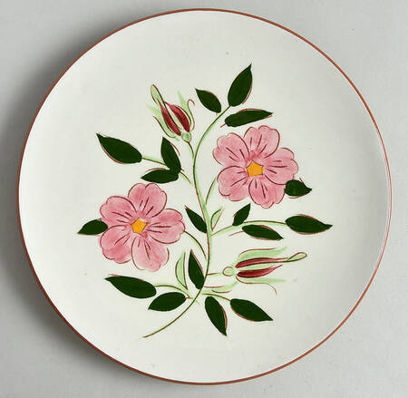 Wild Rose Salad Plate by Stangl