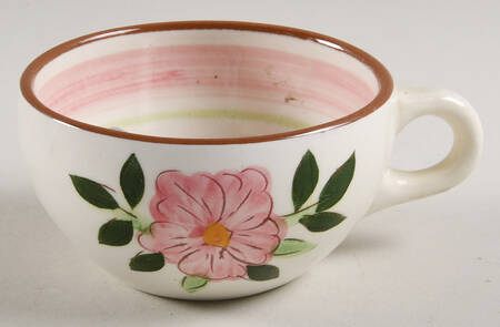 Wild Rose Flat Cup by Stangl