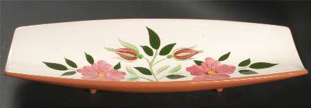 Wild Rose Bread Tray by Stangl