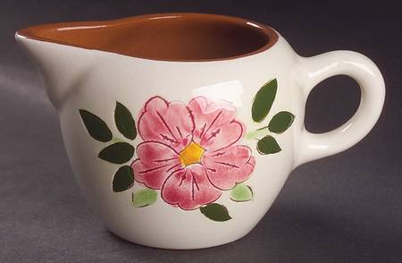 Wild Rose Creamer by Stangl
