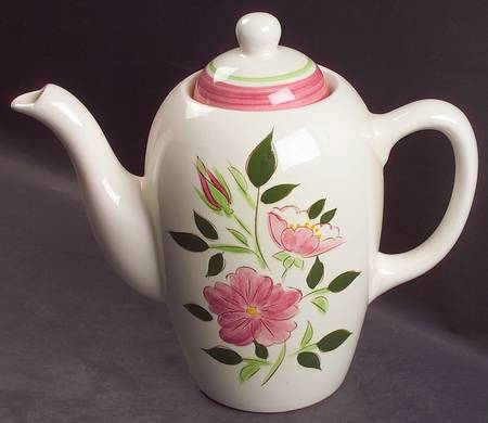 Wild Rose Coffee Pot & Lid