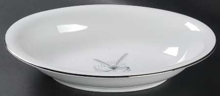 Harvest Stars Blue 10" Oval Vegetable Bowl