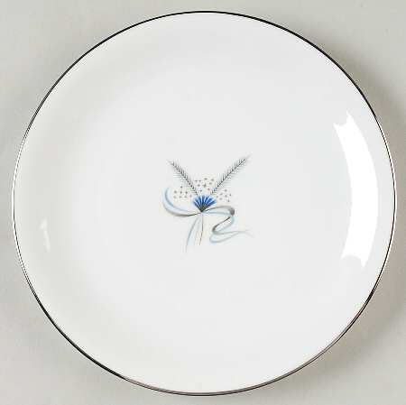 Harvest Stars Blue Salad Plate
