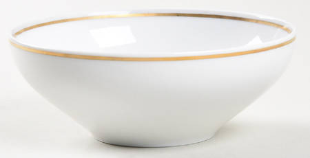 My Devotion (Gold Trim) Fruit/Dessert (Sauce) Bowl