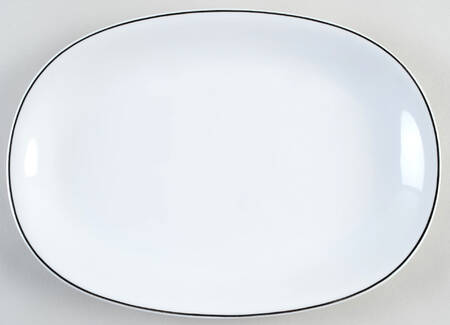 My Devotion (Platinum Trim) 13" Oval Serving Platter