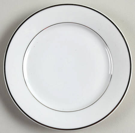 My Devotion (Platinum Trim) Bread & Butter Plate